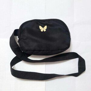 Black Butterfly Bum Bag